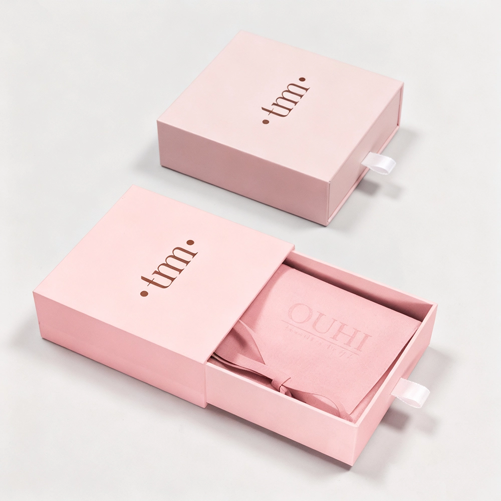 jewelry cardboard gift box for branded drawer packaging projects